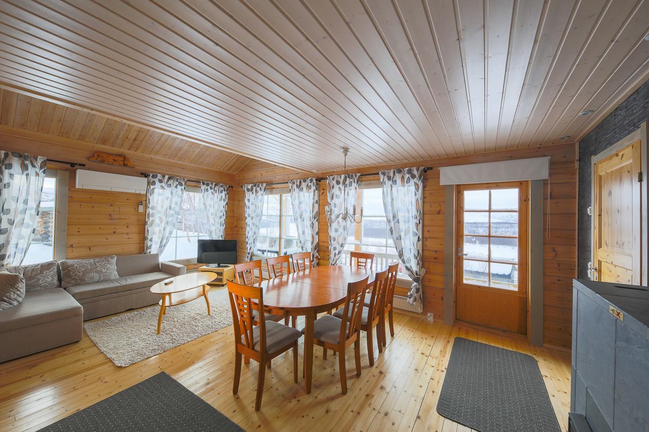 Arctic Aurora Borealis Cottages Nuorgam Exterior foto